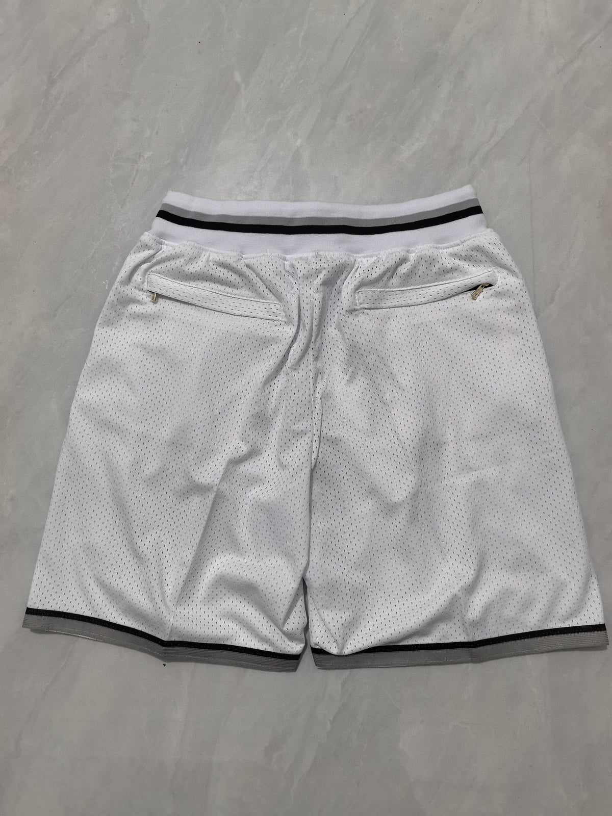 LAS VEGAS RAIDERS WHITE SHORTS
