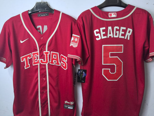 Corey Seager Tejas Rangers Baseball Jersey