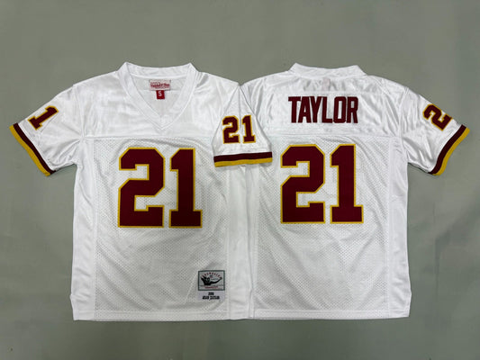 WASHINGTON REDSKINS SEAN TAYLOR WHITE JERSEY