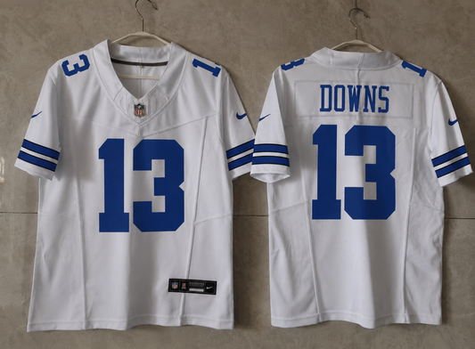 DALLAS COWBOYS CALEB DOWNS WHITE JERSEY