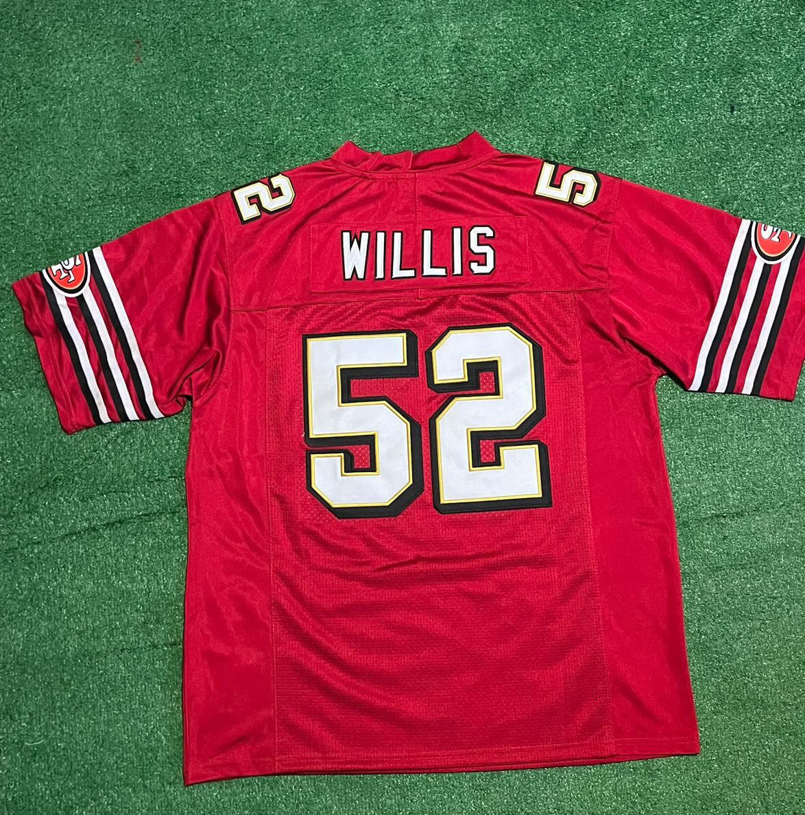 San Francisco 49ers Patrick Willis red jersey
