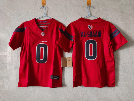 HOUSTON TEXANS AZEEZ AL-SHAAIR BATTLE RED JERSEY