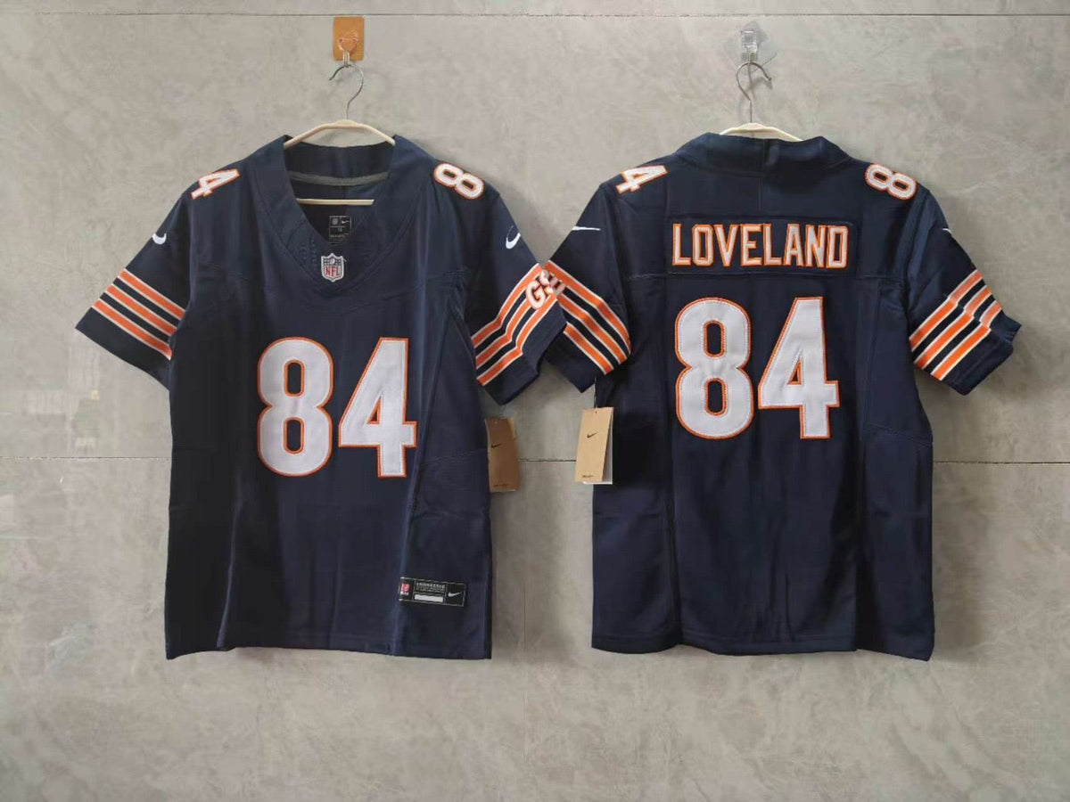 Chicago Bears Colston Loveland blue jersey