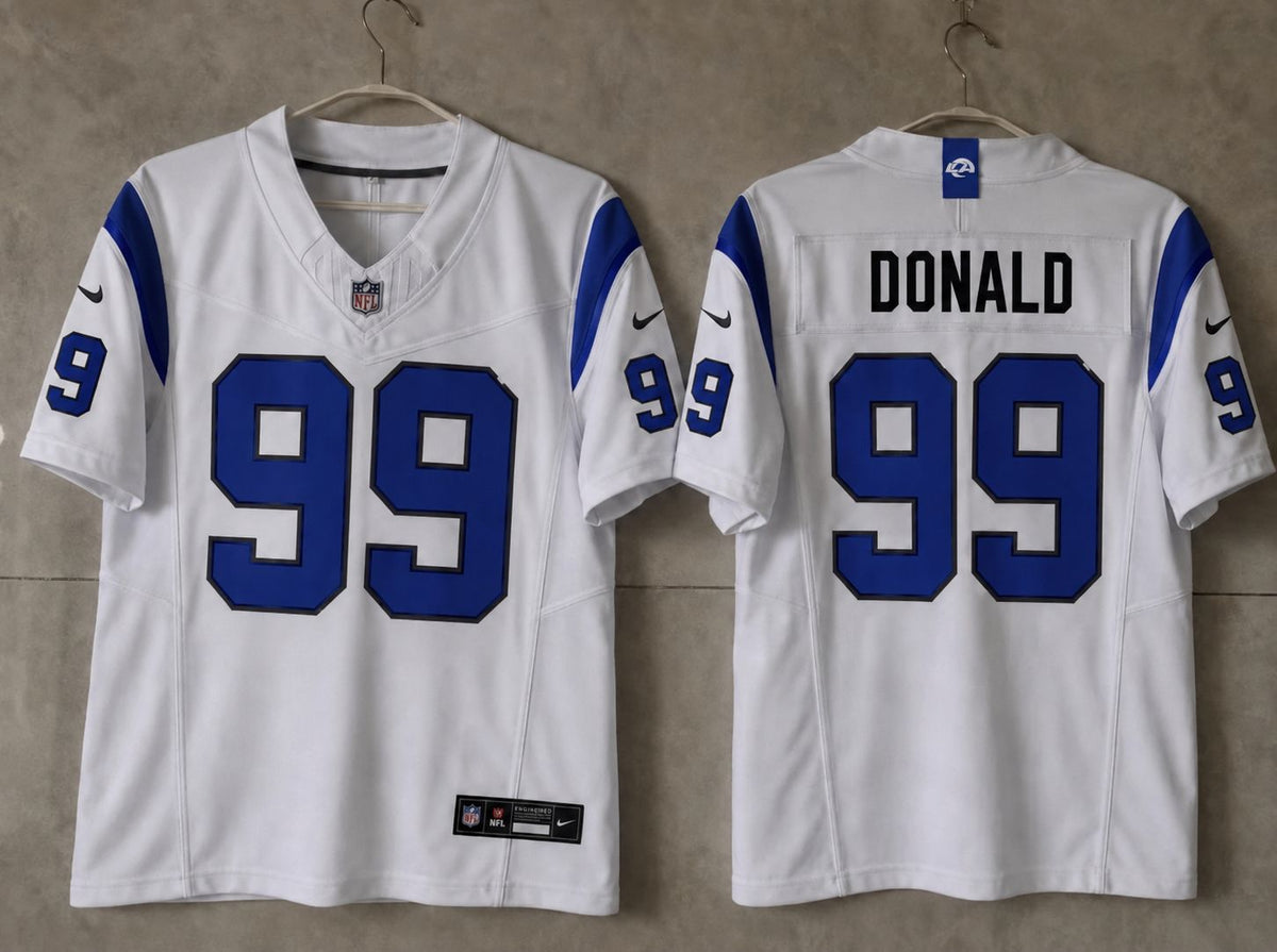 LOS ANGELES RAMS AARON DONALD WHITE