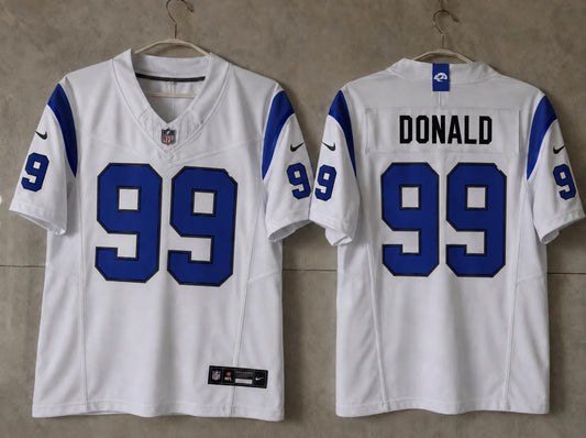 LOS ANGELES RAMS AARON DONALD WHITE