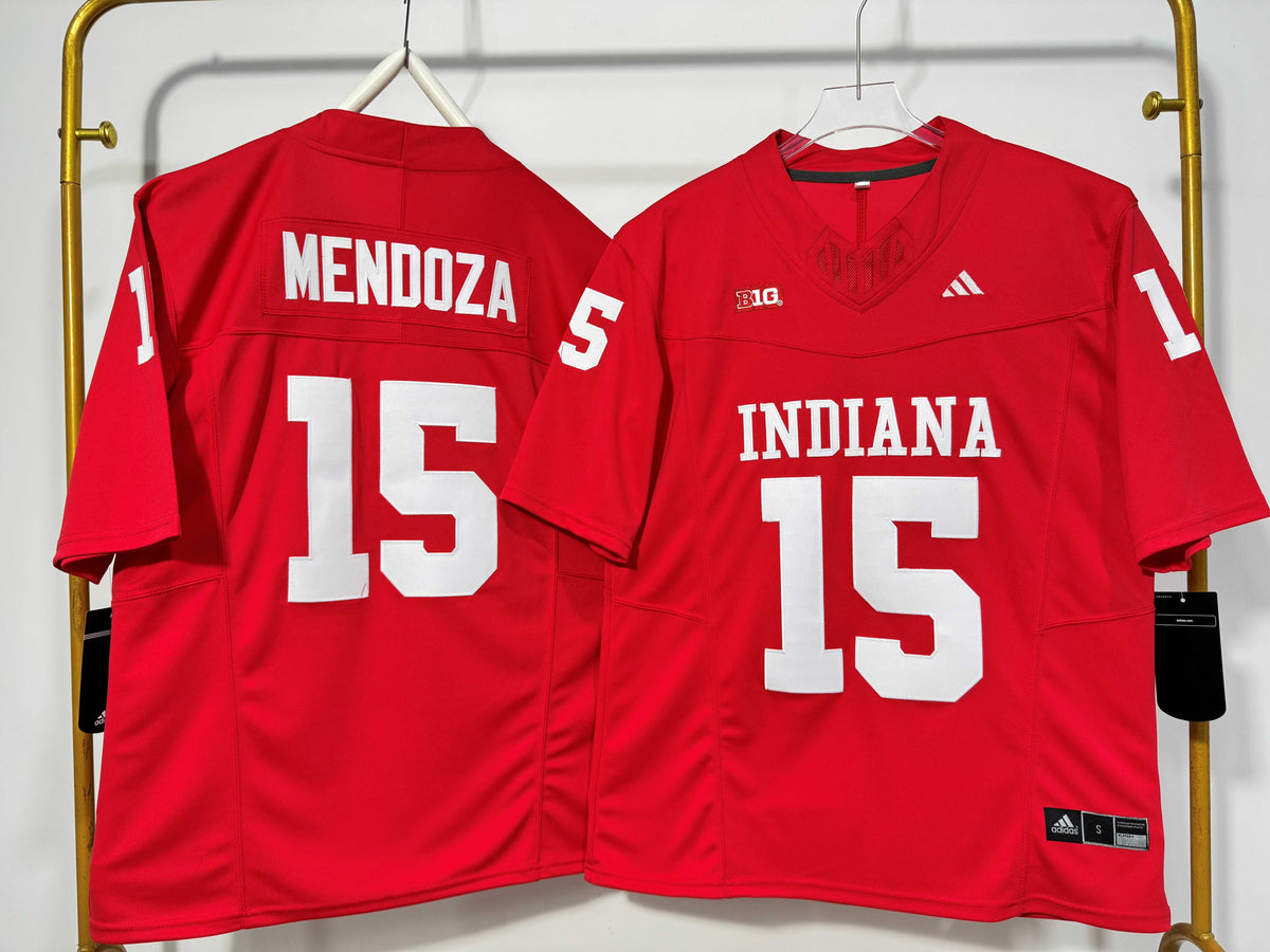 INDIANA HOOSIERS FERNANDO MENDOZA RED JERSEY
