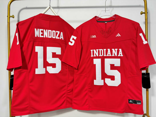 INDIANA HOOSIERS FERNANDO MENDOZA RED JERSEY
