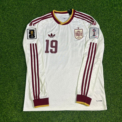 2026 WORLD CUP LAMINE YAMAL TEAM SPAIN WHITE JERSEY