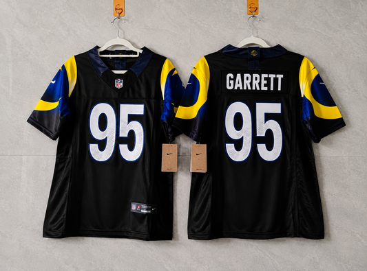 LOS ANGELES RAMS MYLES GARRETT BLACK JERSEY