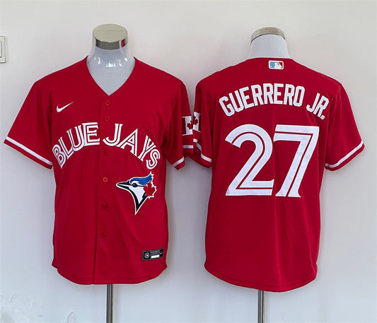 Toronto Blue Jays Vladimir Guererro Jr Red Jersey