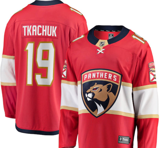 Tkachuk Red Hockey Jersey