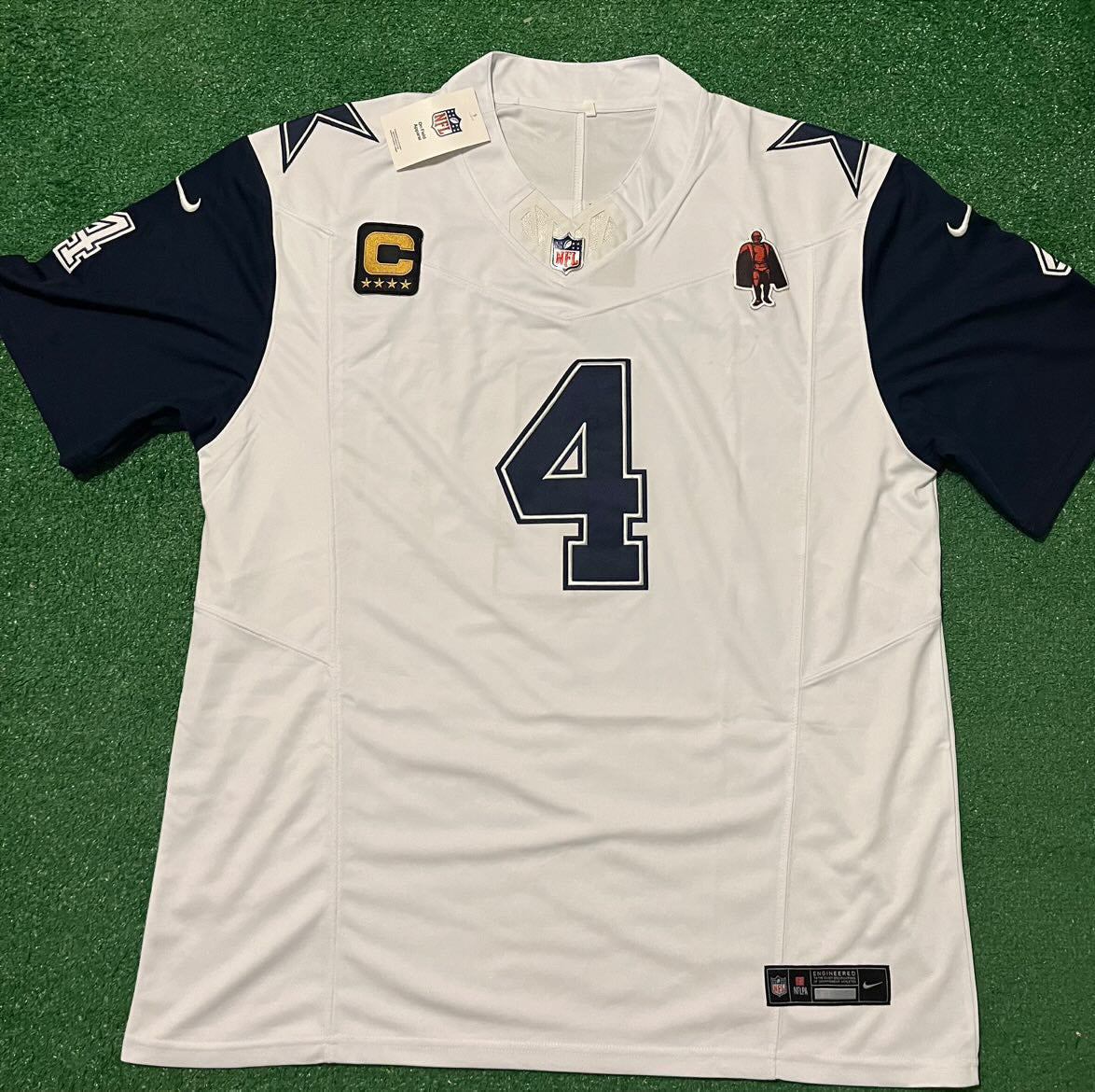 Dallas Cowboys Dak Prescott Color Rush jersey