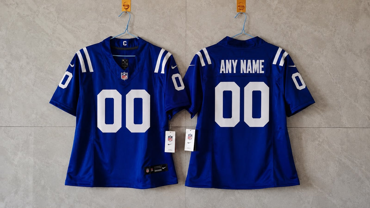 INDIANAPOLIS COLTS CUSTOM BLUE JERSEYS