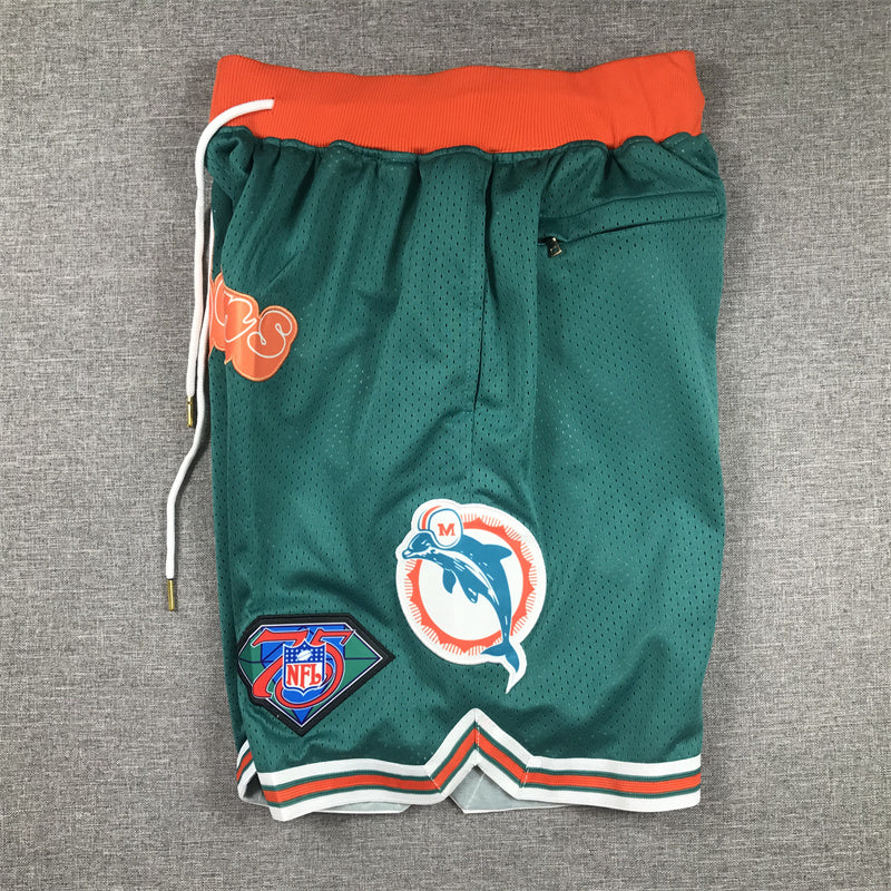 MIAMI DOLPHINS BLUE SHORTS