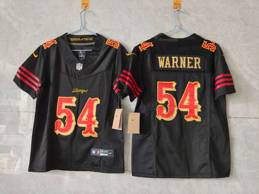 SAN FRANCISCO 49ERS FRED WARNER RIVAL JERSEY