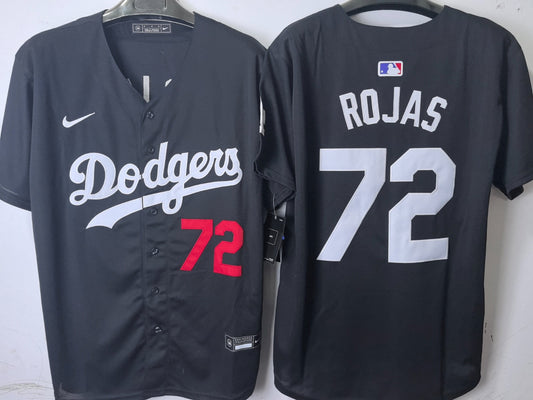 Los Angeles Dodgers Miguel Rojas Black Jersey