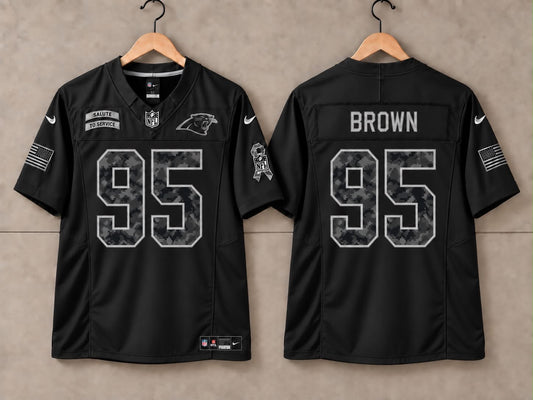Carolina Panthers Derrick Brown Salute to Service Jersey