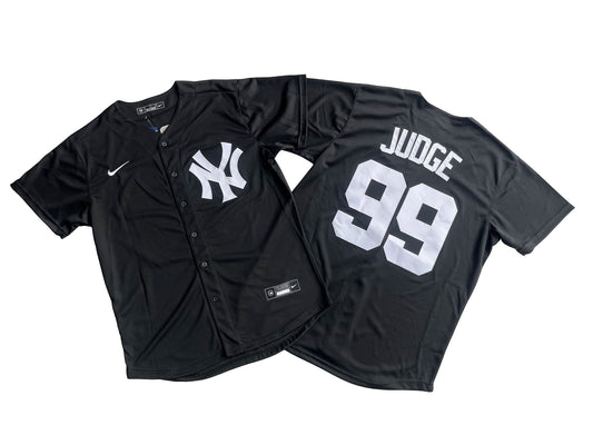NEW YORK YANKEES AARON JUDGE BLACK JERSEY