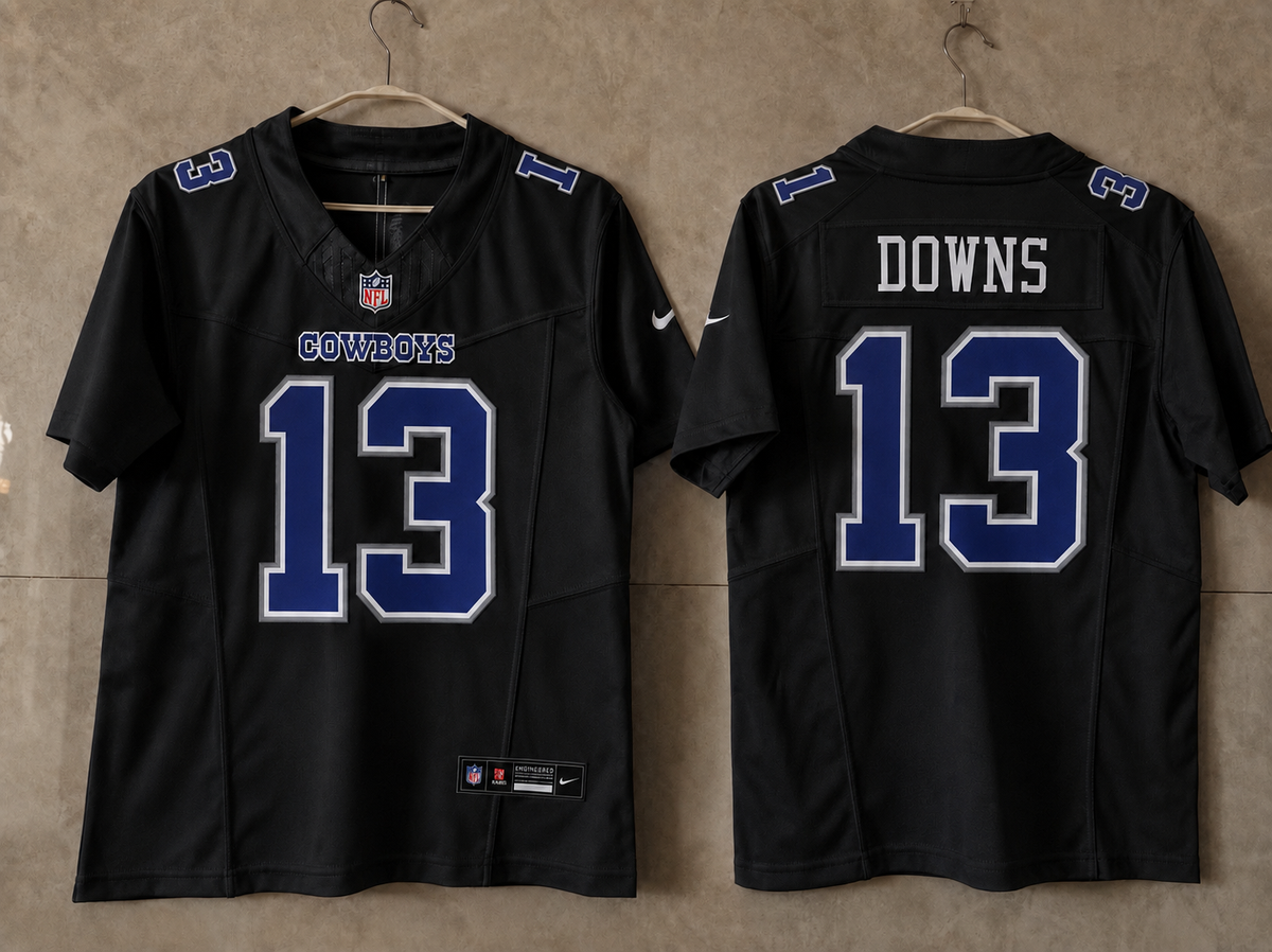 Dallas Cowboys Caleb Downs Black Jersey