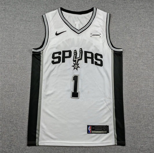 SAN ANTONIO SPURS VICTOR WEMBANYAMA WHITE JERSEY