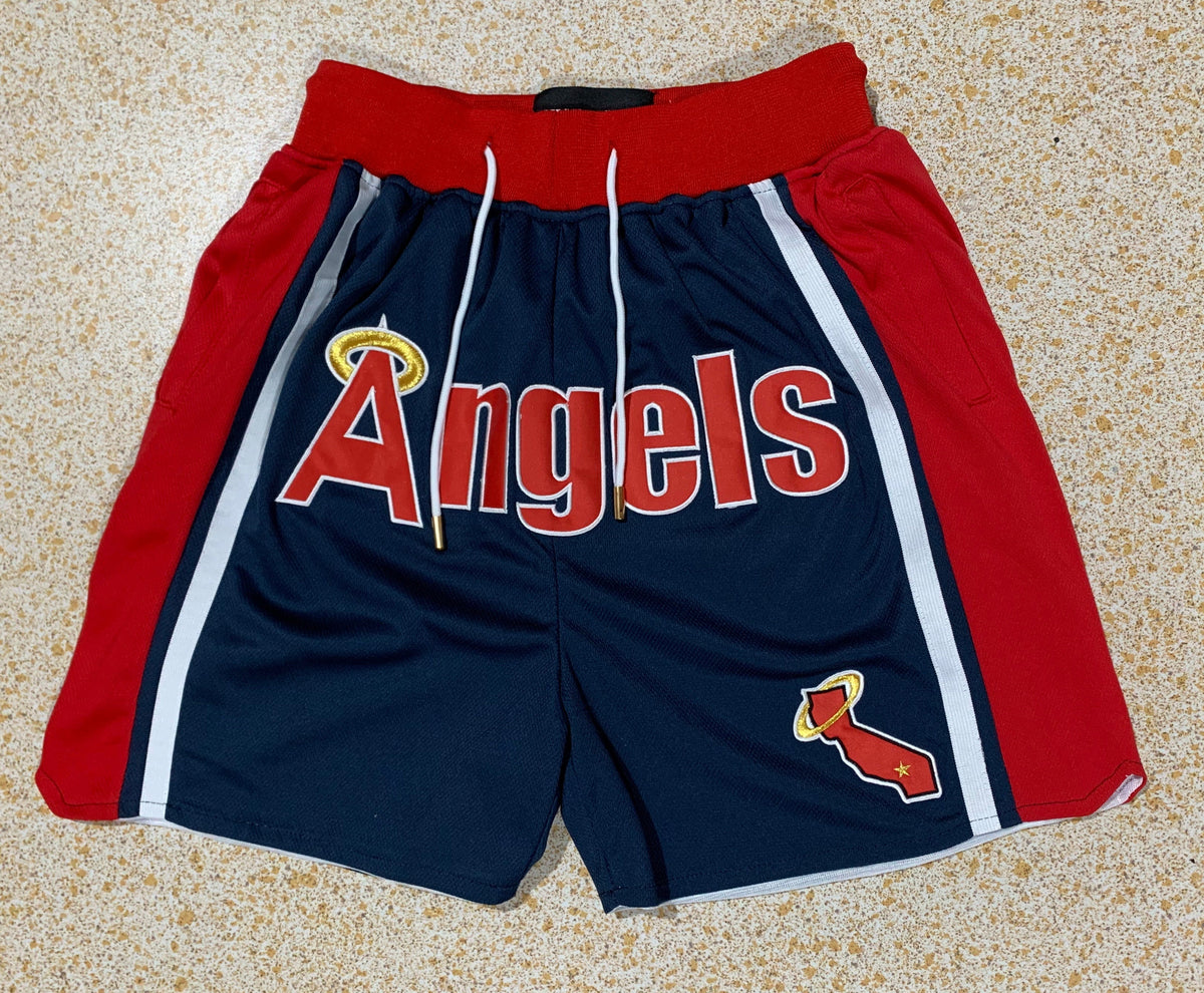 LOS ANGELES ANGELS BLUE SHORTS