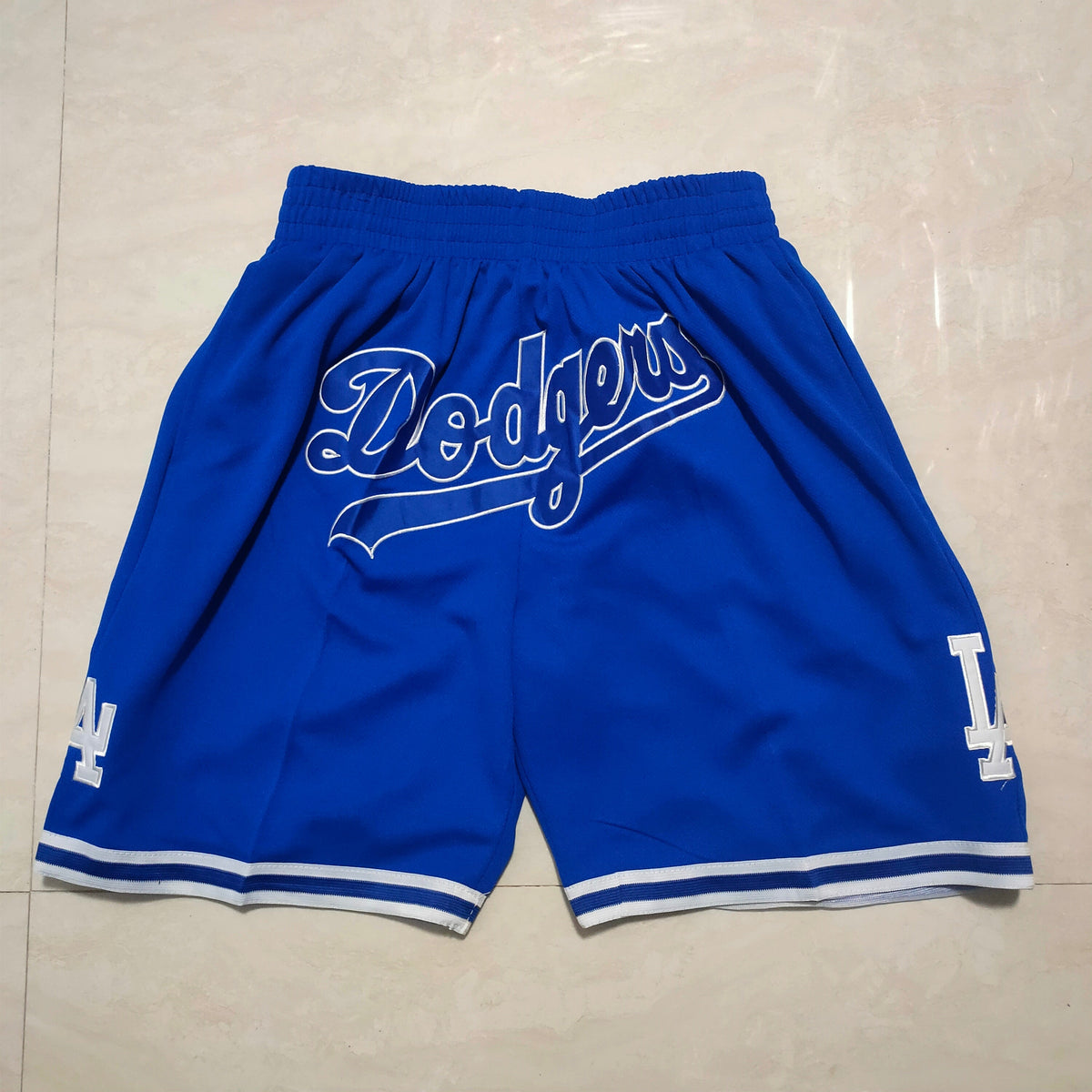 LOS ANGELES DODGERS BLUE SHORTS