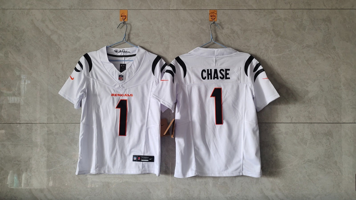 Cincinnati Bengals Jamar Chase White Jersey