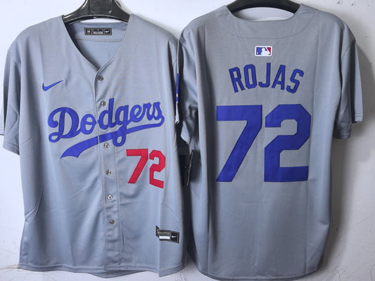 Los Angeles Dodgers Miguel Rojas Grey Jersey