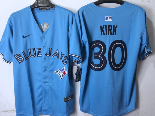 Toronto Blue Jays Alejandro Kirk Baby Blue Jersey