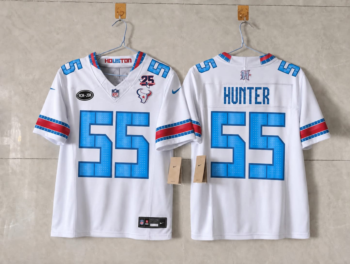 HOUSTON TEXANS DANIELLE HUNTER RIVAL 25 YEAR ANNIVERSARY JERSEY