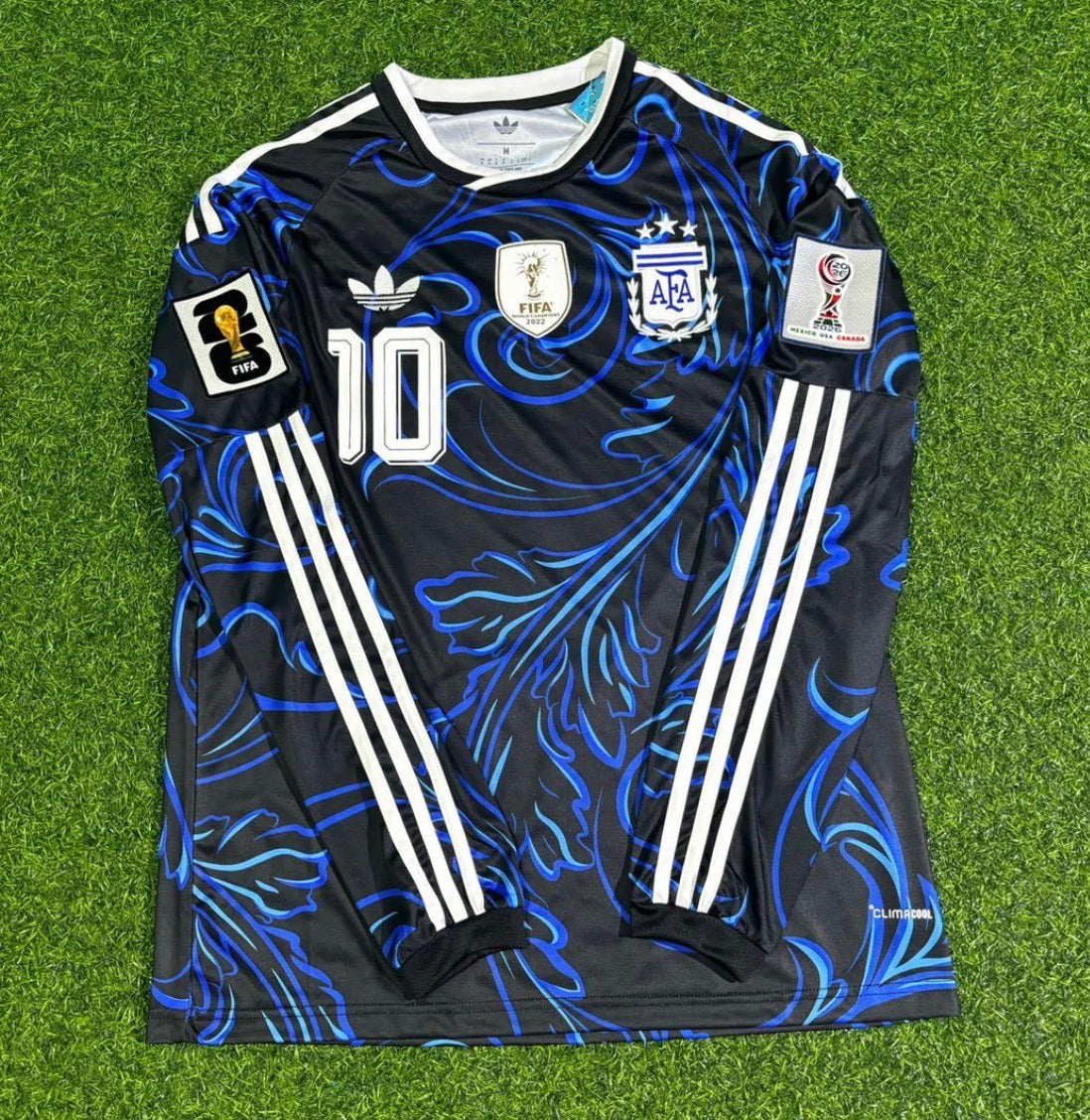 2026 World Cup Lionel Messi Team Argentina Blue Jersey