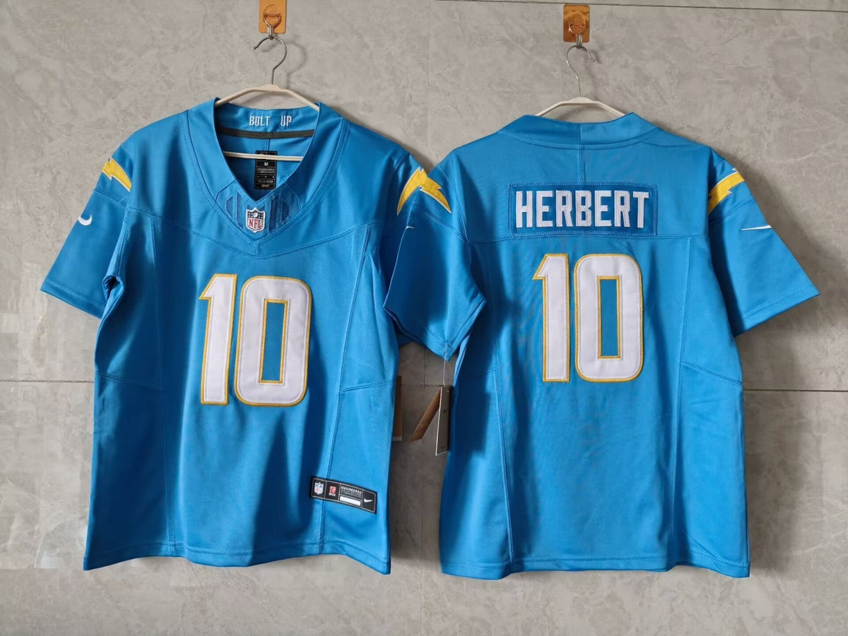 Los Angeles Chargers Justin Herbert Light Blue Jersey