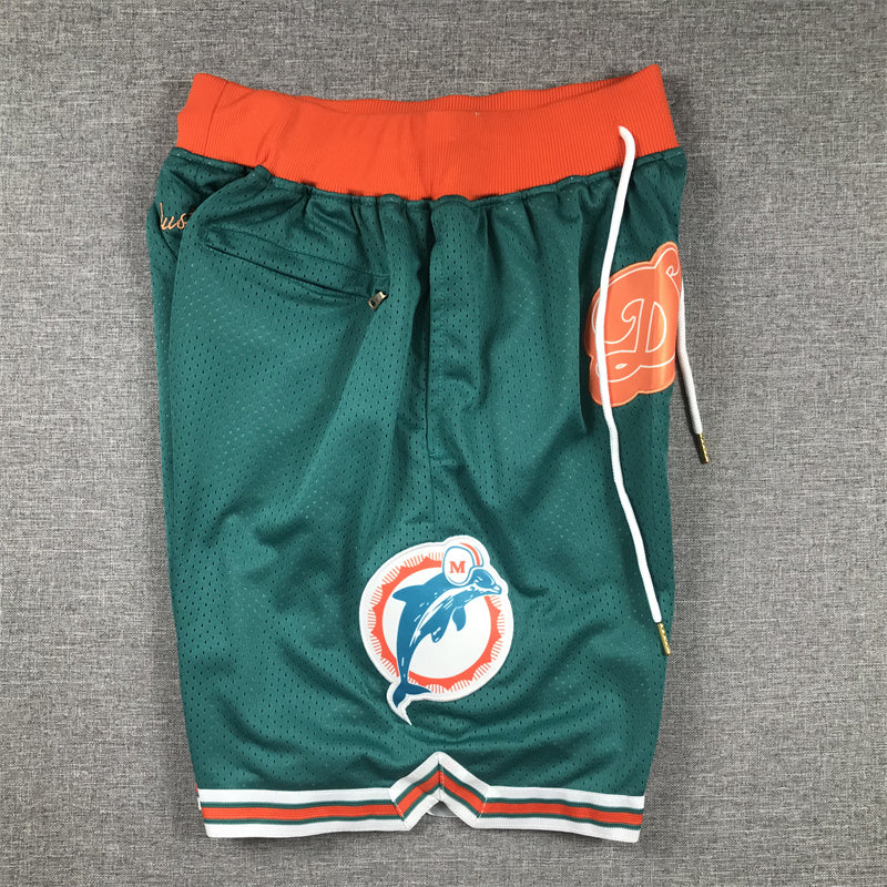 MIAMI DOLPHINS BLUE SHORTS