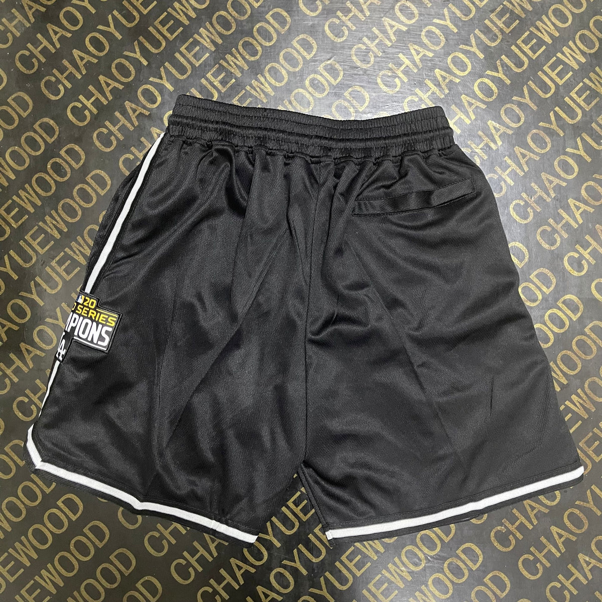 LOS ANGELES DODGERS BLACK SHORTS