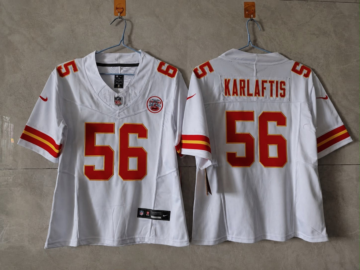 KANSAS CITY CHIEFS GEORGE KARLAFTIS JERSEY