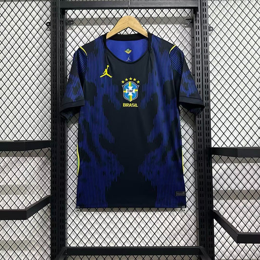 2026 World Cup Team Brazil Dark Blue Jersey