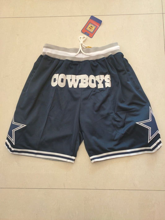 DALLAS COWBOYS BLUE SHORTS