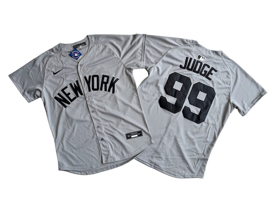 NEW YORK YANKEES AARON JUDGE GREY JERSEY