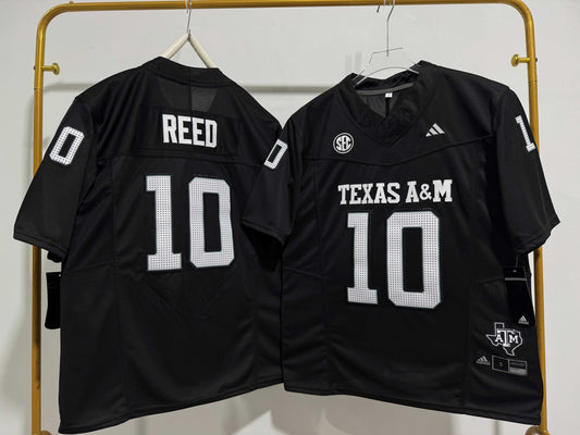 TEXAS A&M AGGIES MARCEL REED BLACK JERSEY
