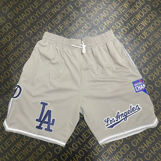 LOS ANGELES DODGERS GREY SHORTS