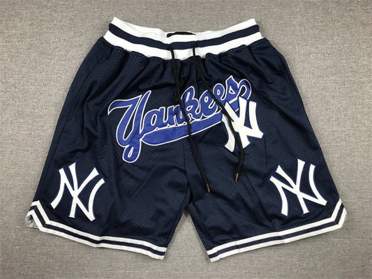 NEW YORK YANKEES BLUE SHORTS