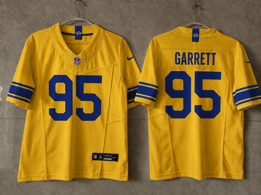 LOS ANGELES RAMS MYLES GARRETT YELLOW JERSEY