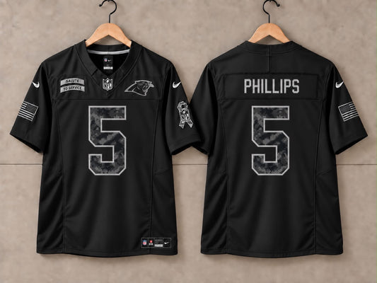 Carolina Panthers Jalen Phillips Salute to Service Jersey