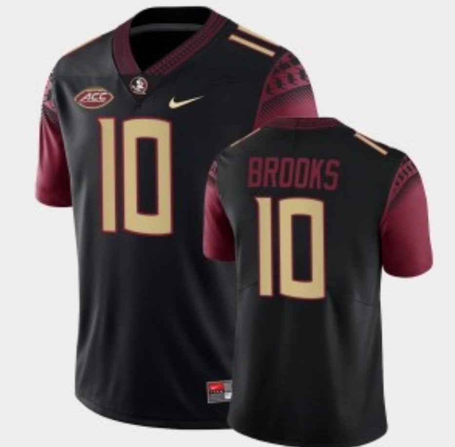 FSU DERRICK BROOKS BLACK JERSEY