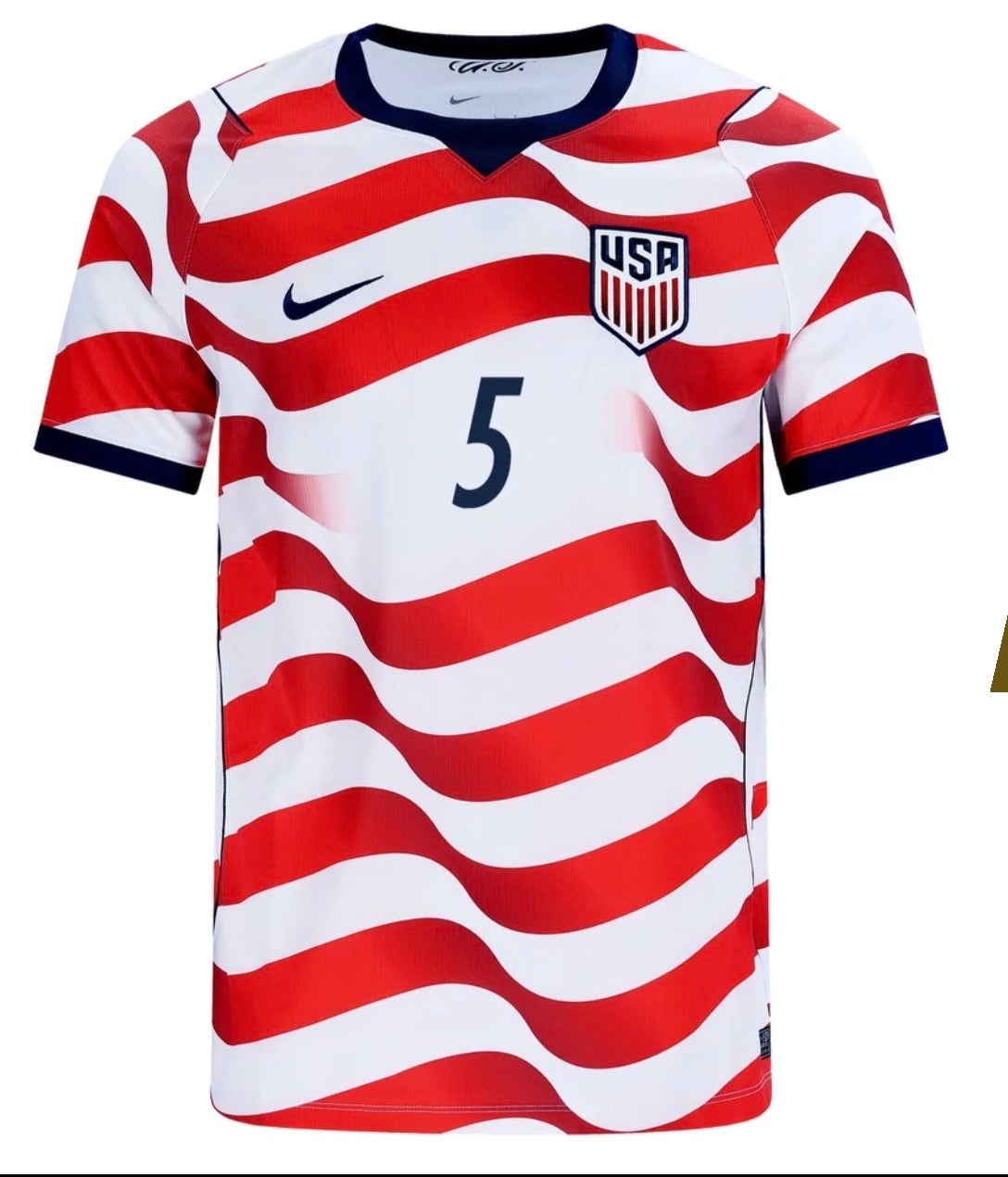 2026 WORLD CUP ANTONEE ROBINSON TEAM USA RED AND WHITE JERSEY