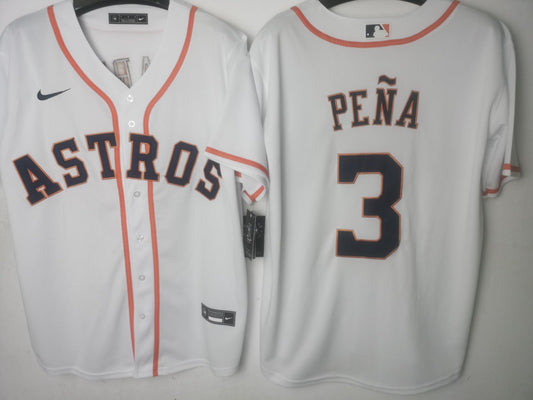 Houston Astros Jeremy Pena White Jersey