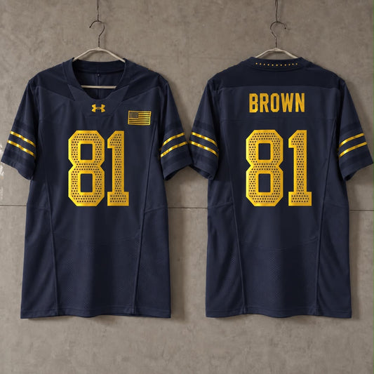 NOTRE DAME FIGHTING IRISH TIM BROWN NEW JERSEY
