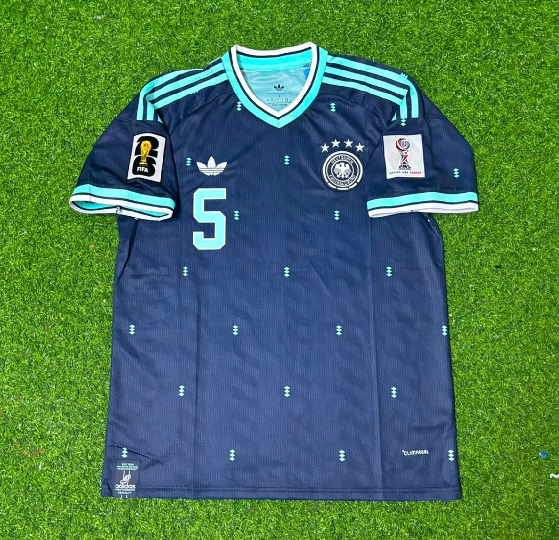 2026 WORLD CUP ALEKSANDAR PAVLOVIC TEAM GERMANY BLUE JERSEY