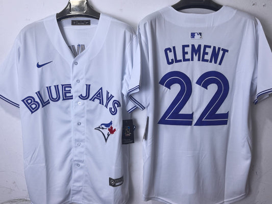 Toronto Blue Jays Ernie Clement White Jersey