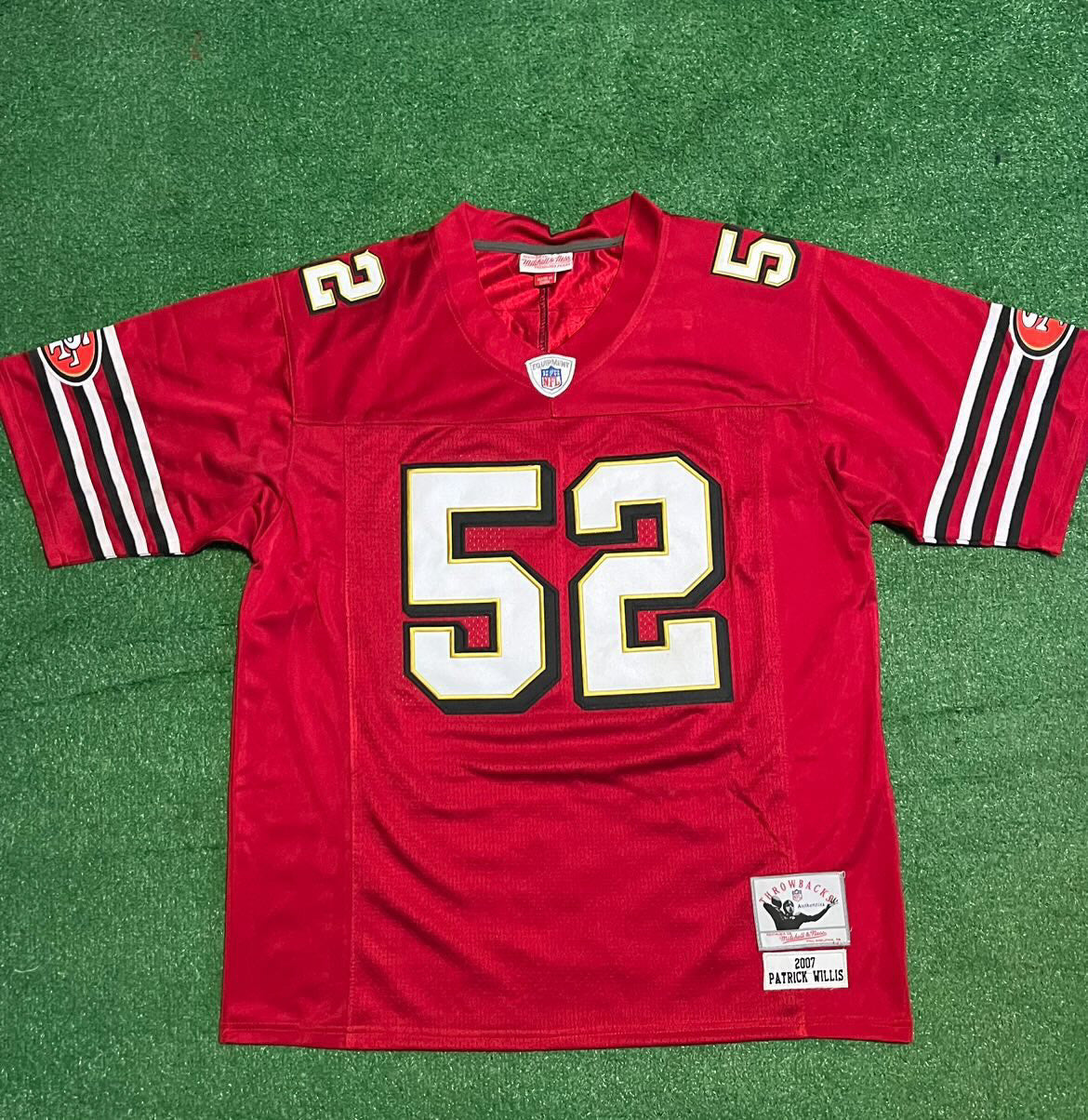 San Francisco 49ers Patrick Willis red jersey